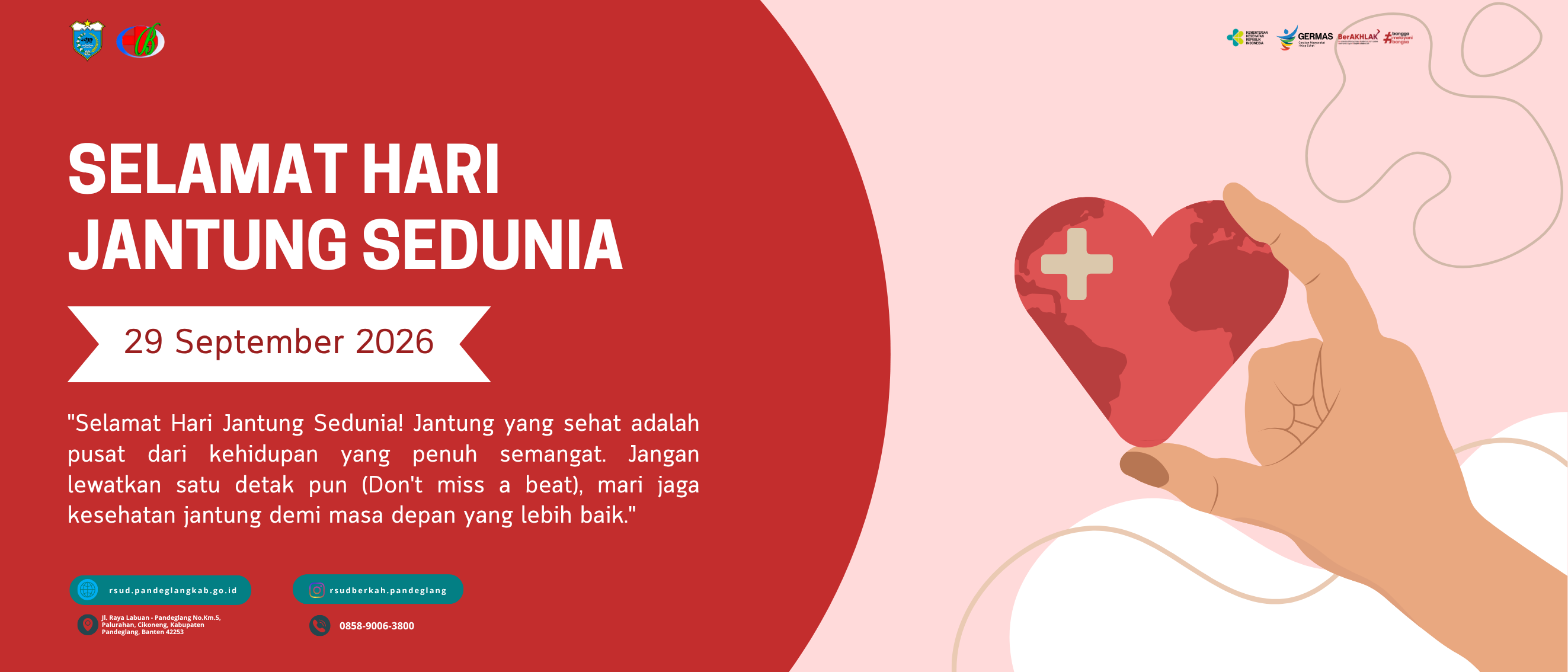 SELAMAT HARI JANTUNG SEDUNIA TAHUN 2026